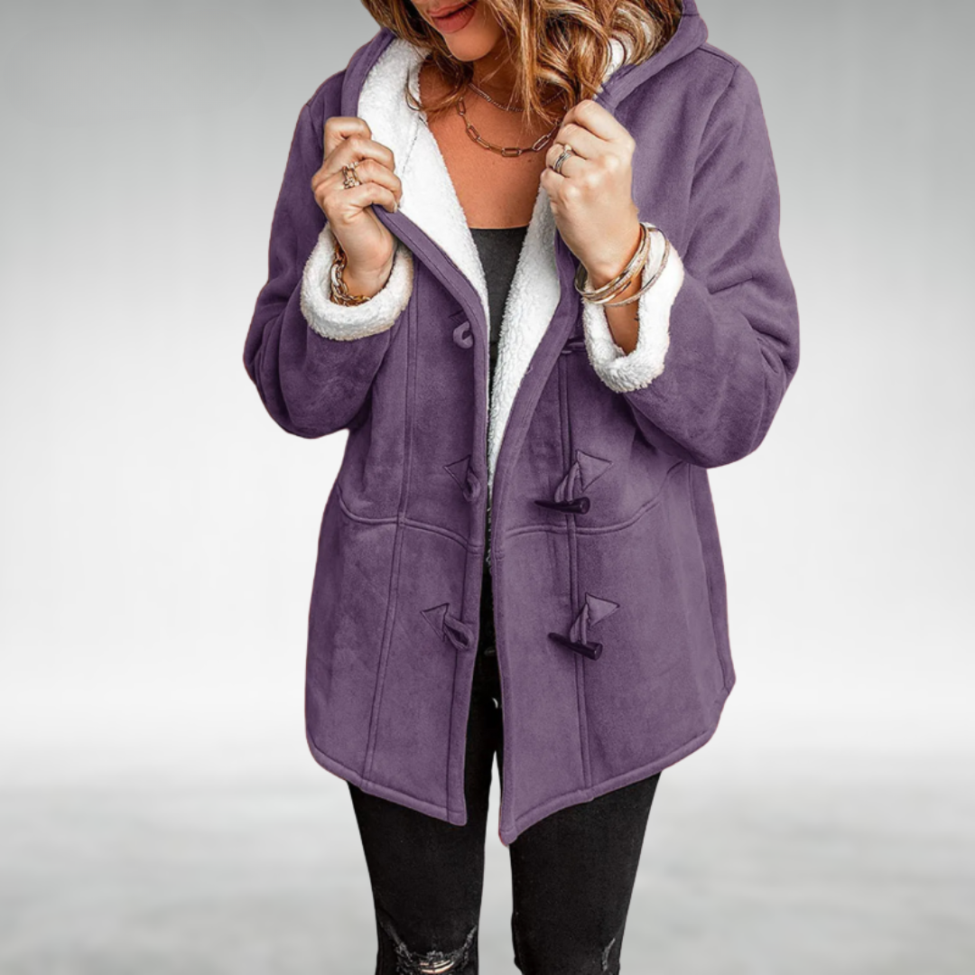 Elira Stockholm™ | Varm jacka med fleecefoder