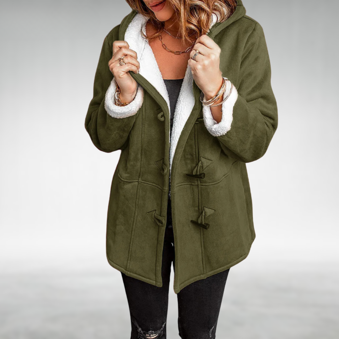 Elira Stockholm™ | Varm jacka med fleecefoder