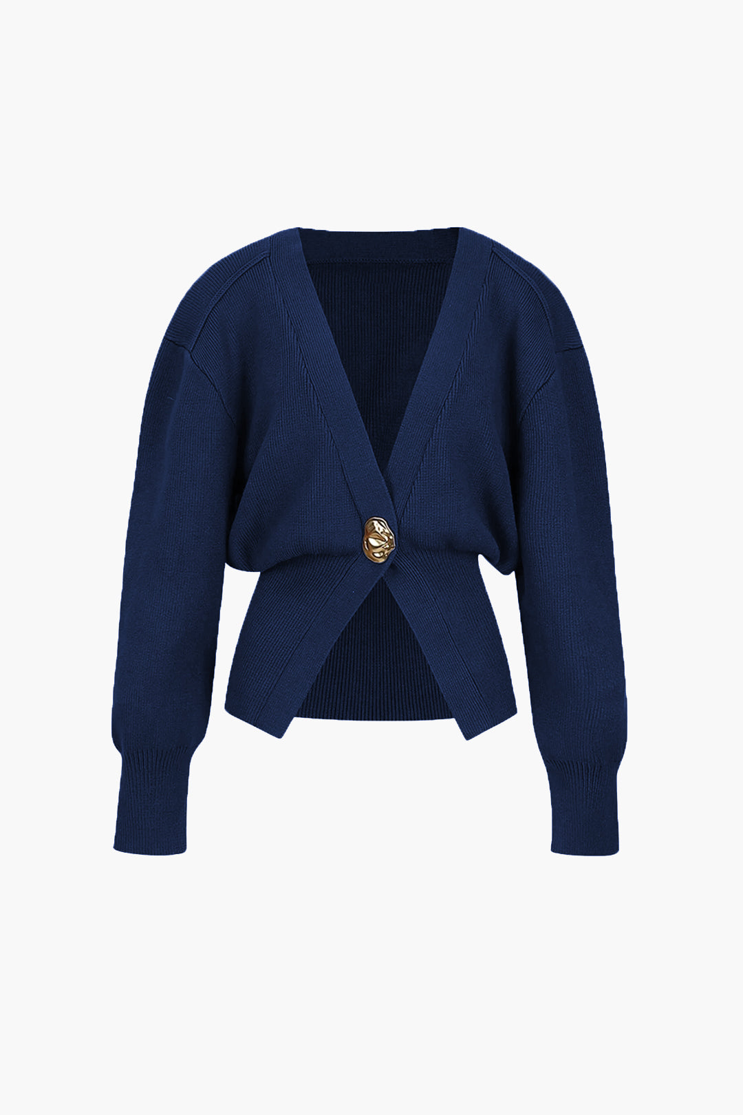 Elira Stockholm™ | Chique Cardigan Med Gyldna Knappar