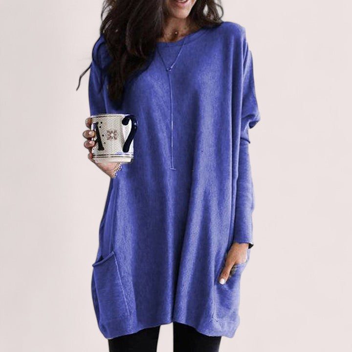 Elira Stockholm™ | Oversized Rundhalsad Tröja