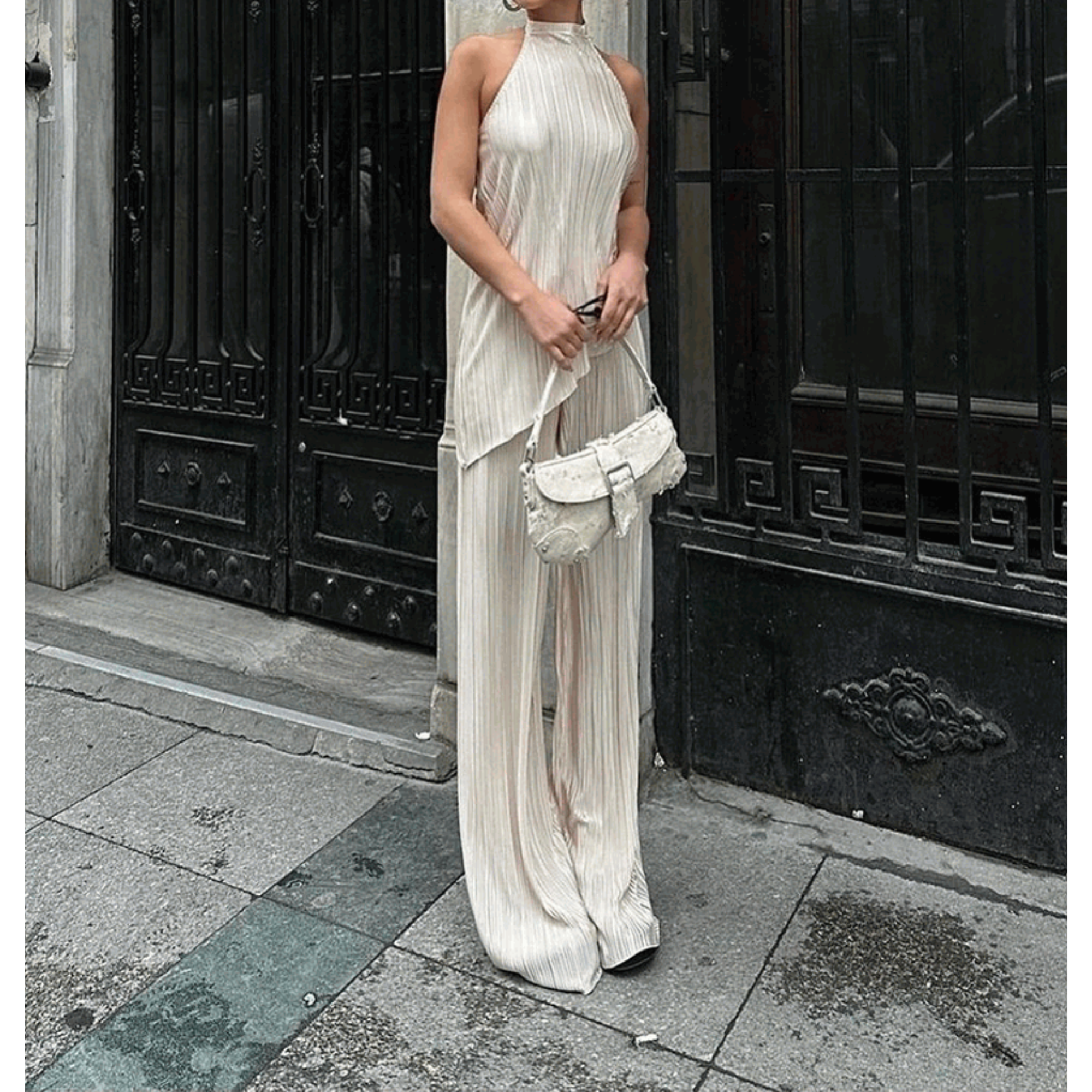 Elira Stockholm™ | Plisserad Set