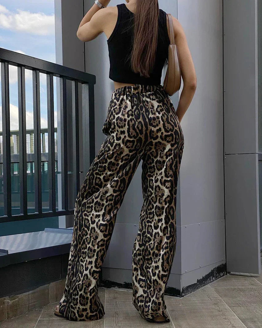 Elira Stockholm™ | Vida Leopardbyxor