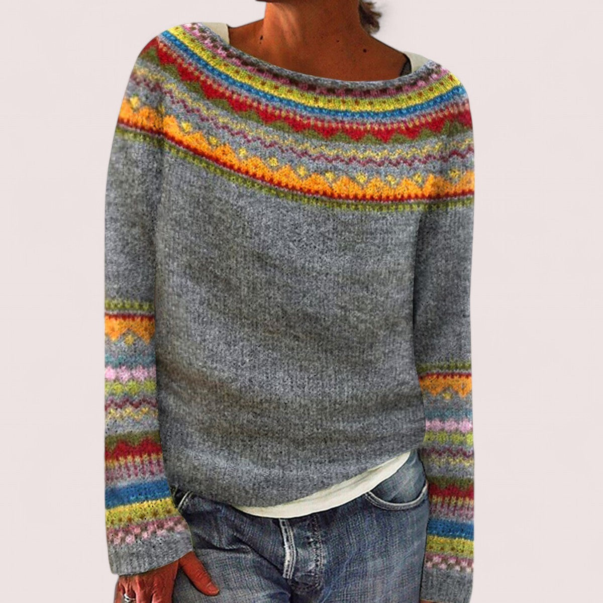 Elira Stockholm™ |  RETRO VINTERTRÖJA