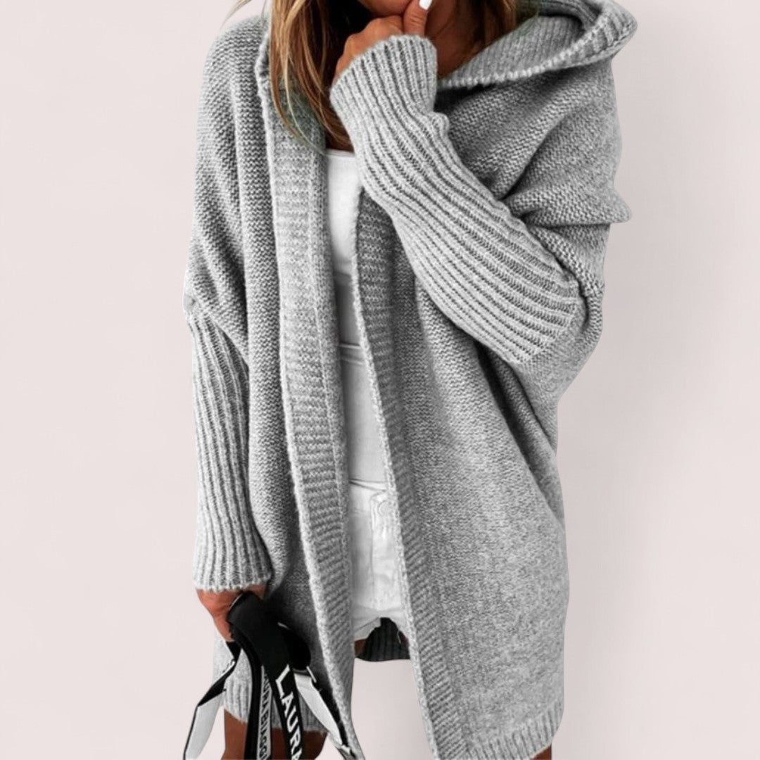 Elira Stockholm™ |  Bekväm medellång cardigan
