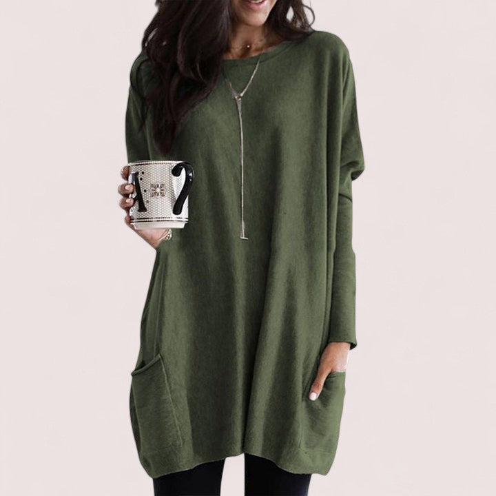 Elira Stockholm™ |  Oversized Rundhalsad Tröja