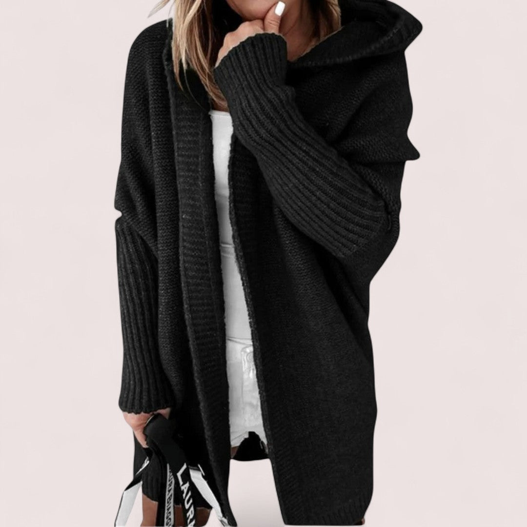 Elira Stockholm™ |  Bekväm medellång cardigan