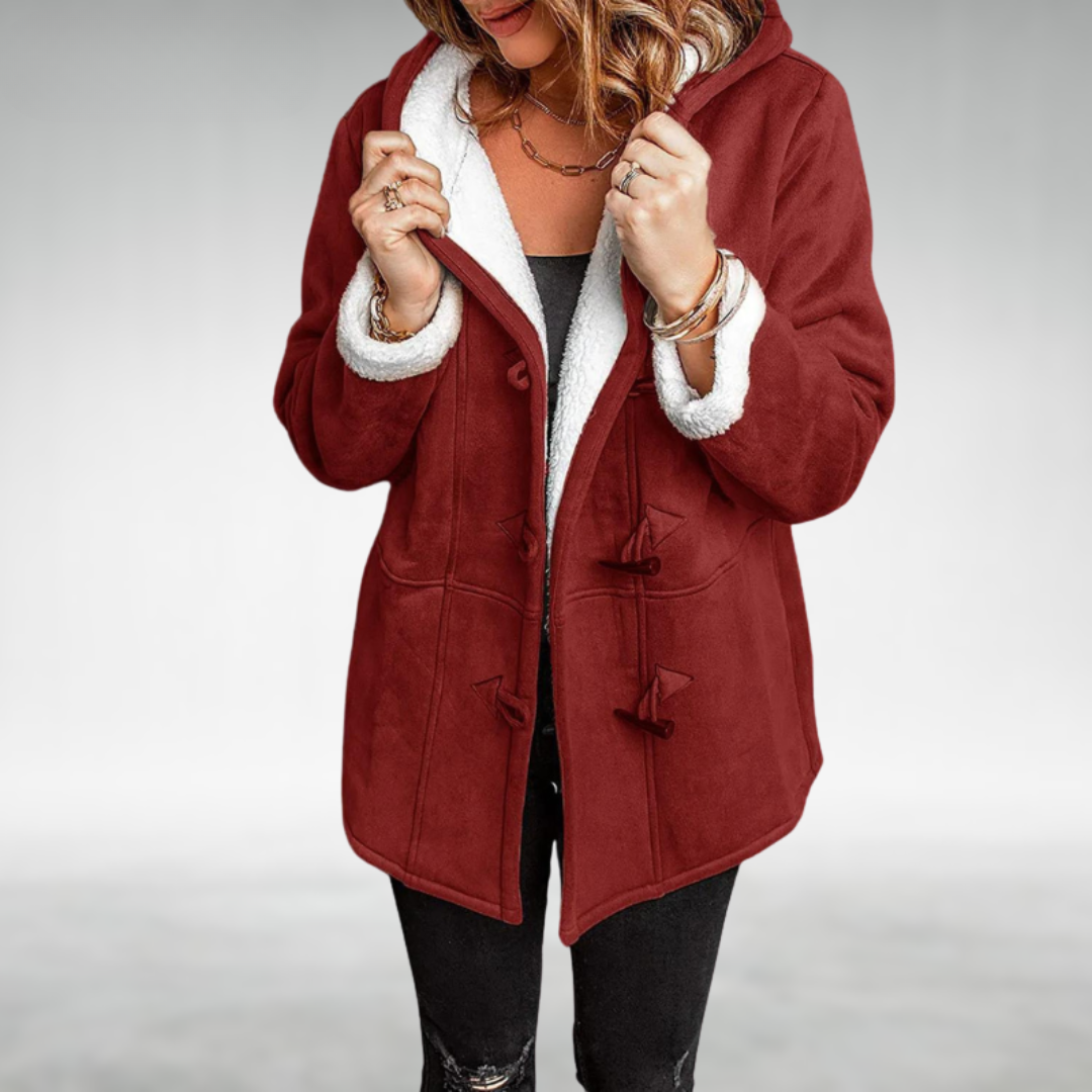 Elira Stockholm™ | Varm jacka med fleecefoder