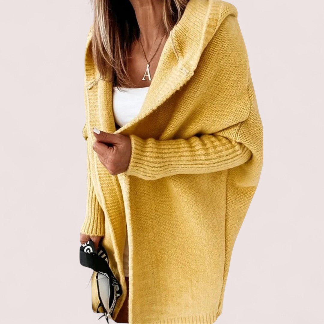 Elira Stockholm™ |  Bekväm medellång cardigan