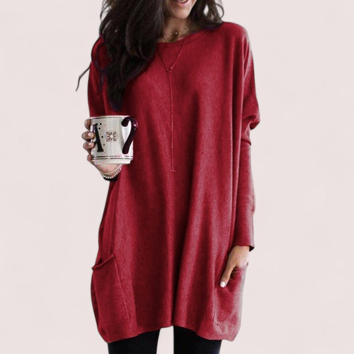 Elira Stockholm™ |  Oversized Rundhalsad Tröja