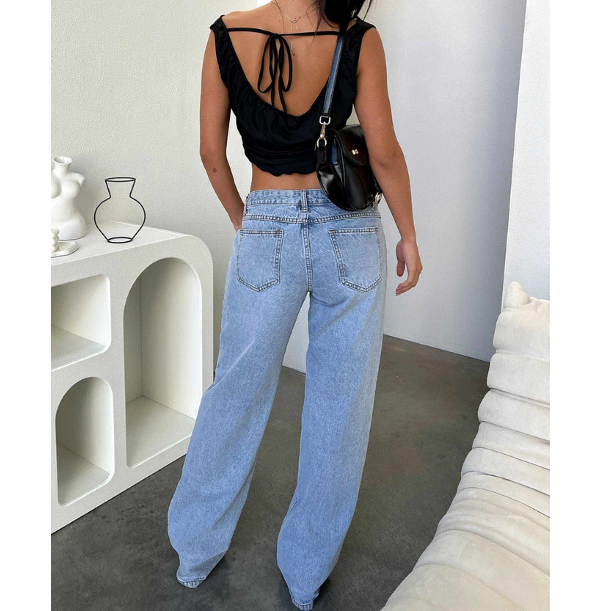 Elira Stockholm™ | Lågmidjade Jeans