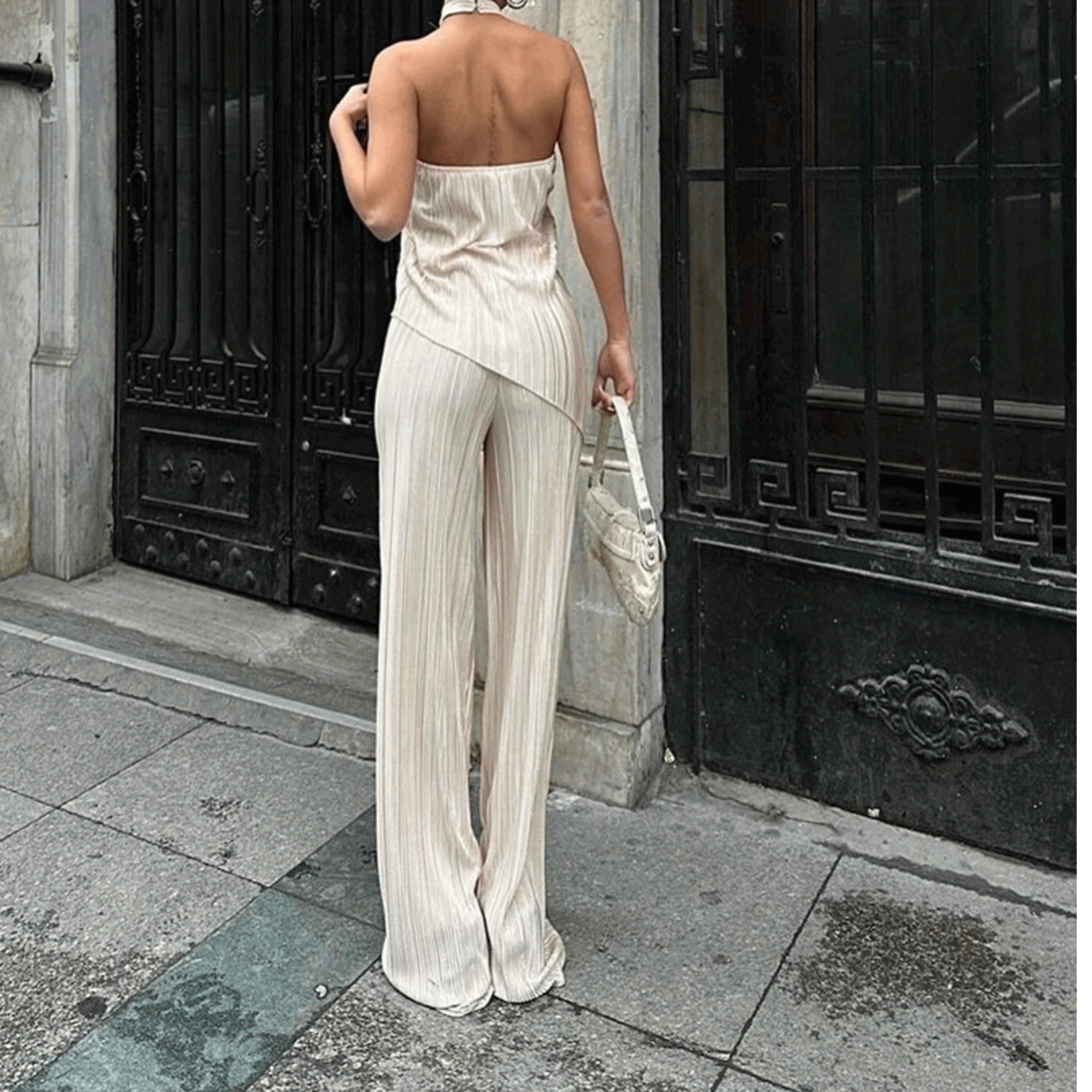 Elira Stockholm™ |  Plisserad Set
