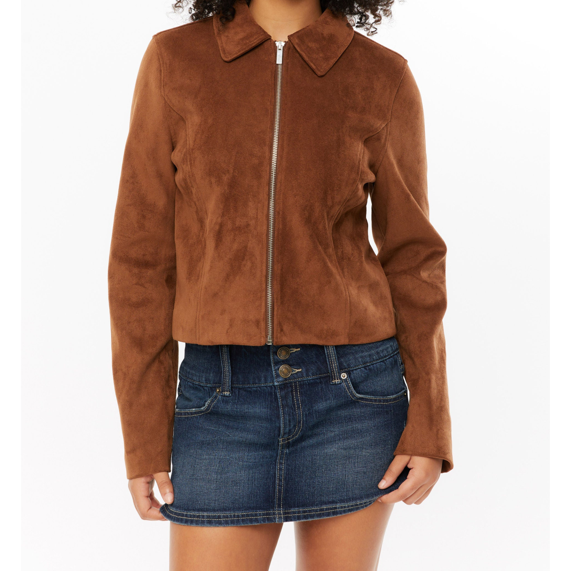 Elira Stockholm™ |  Faux Suede Jacka