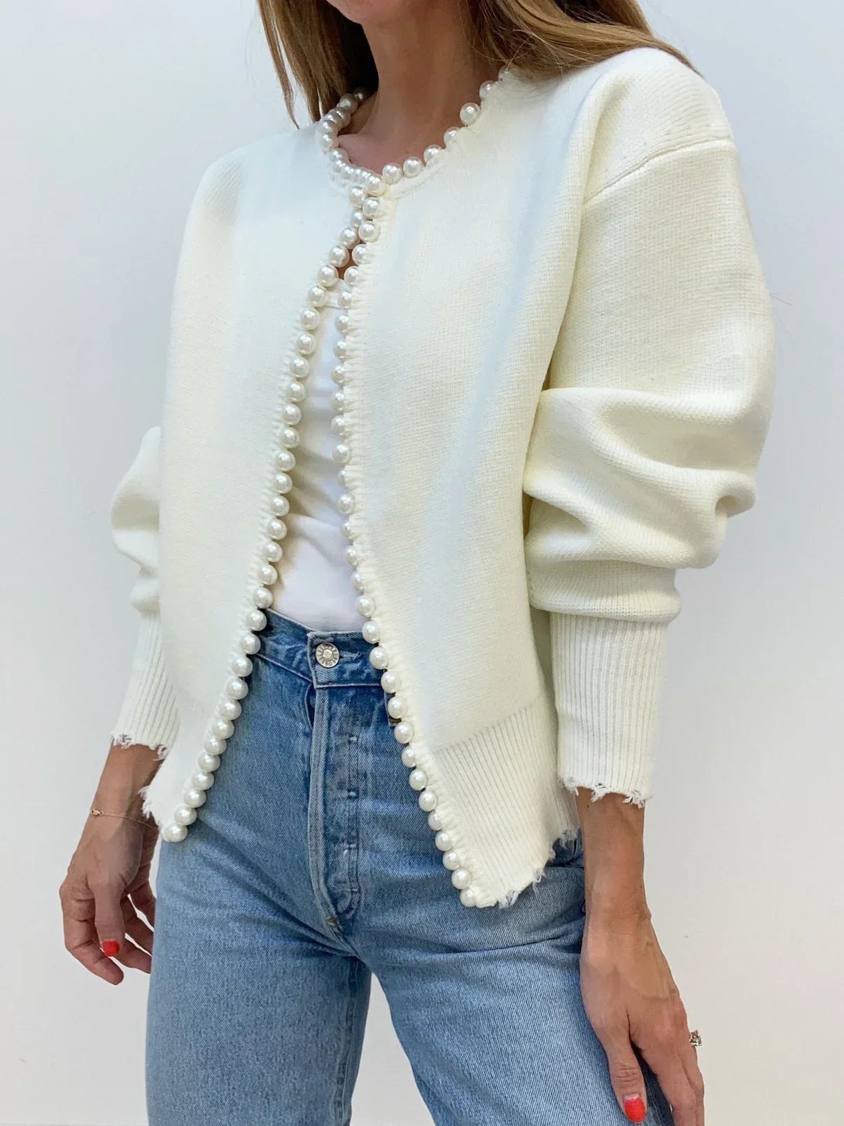 Elira Stockholm™ |  Pärlcardigan