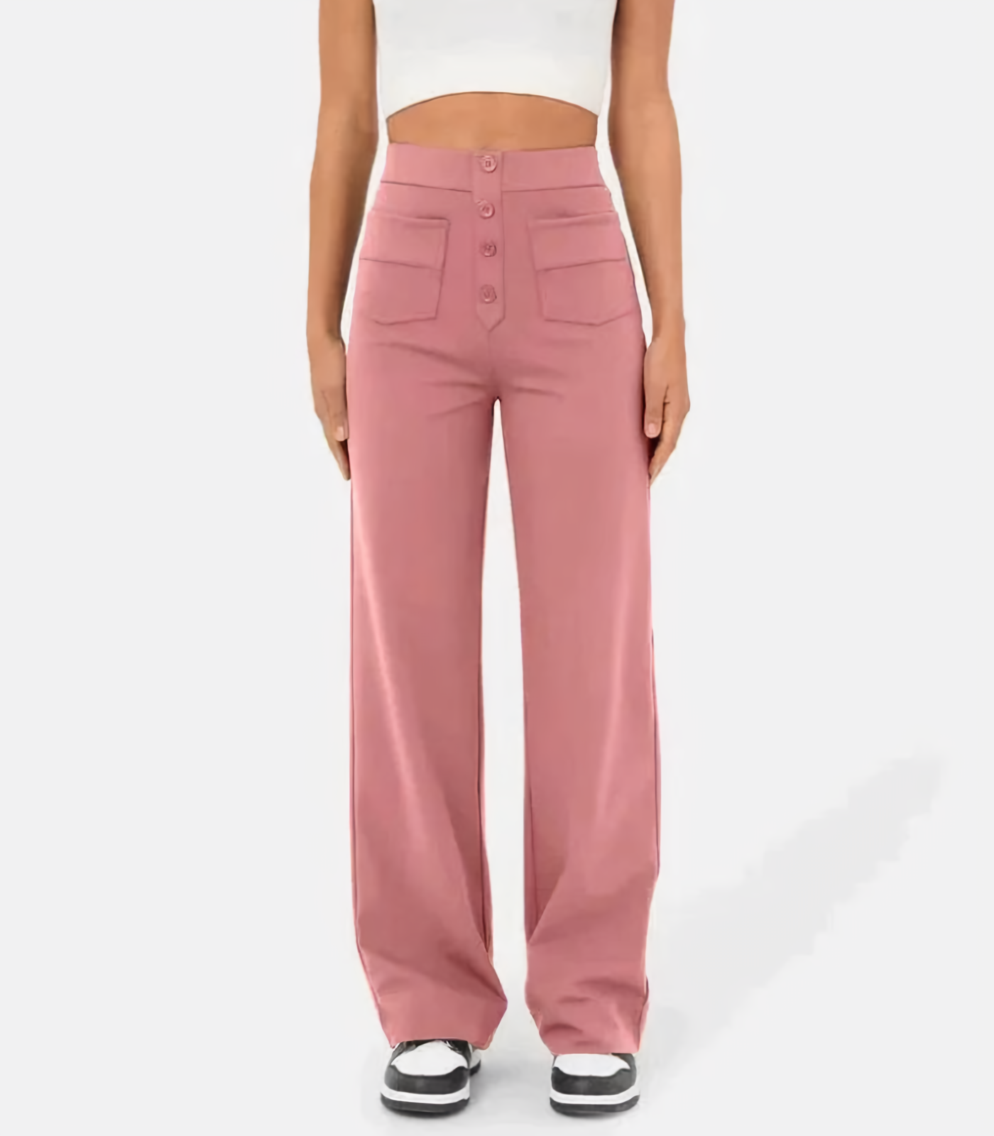 Elira Stockholm™ | Högmidjade Stretchbyxor
