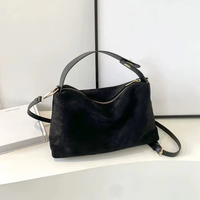Elira Stockholm™ |  Lyxig Suede Handväska