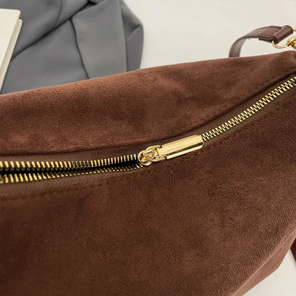 Elira Stockholm™ |  Lyxig Suede Handväska