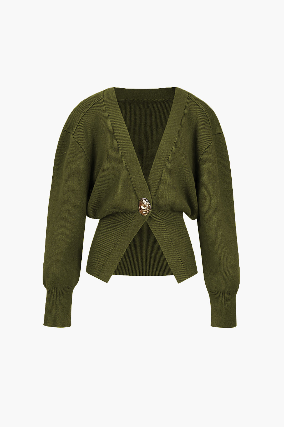 Elira Stockholm™ | Chique Cardigan Med Gyldna Knappar